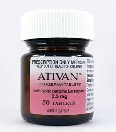 Buy Lorazepam (Ativan) 2.5 mg tablets